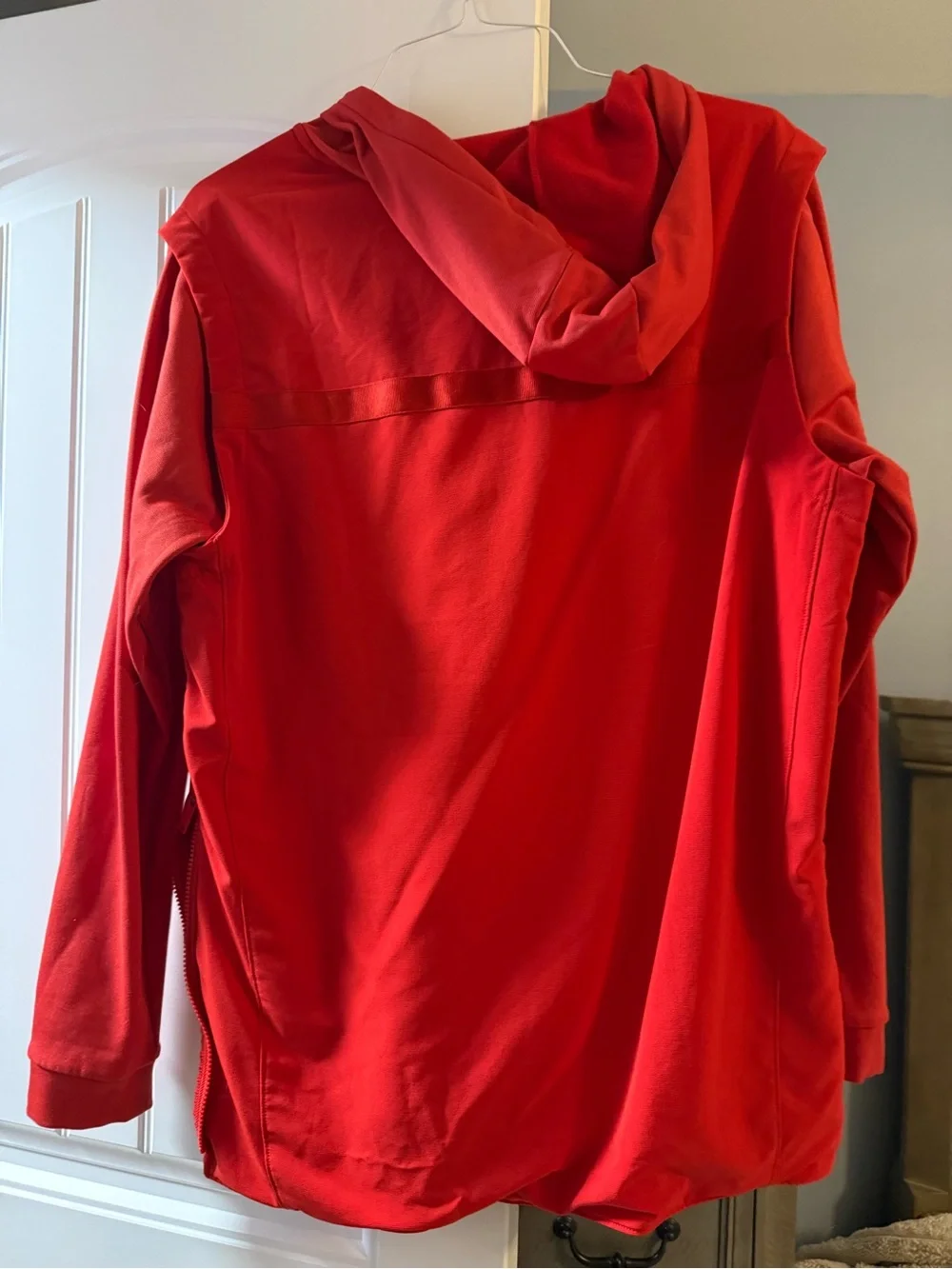 Jordan Men’s Red OU Quarter-Zip Pullover Hoodie